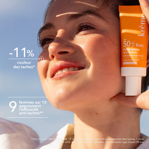 Fluide Solaire Anti Taches SPF 50