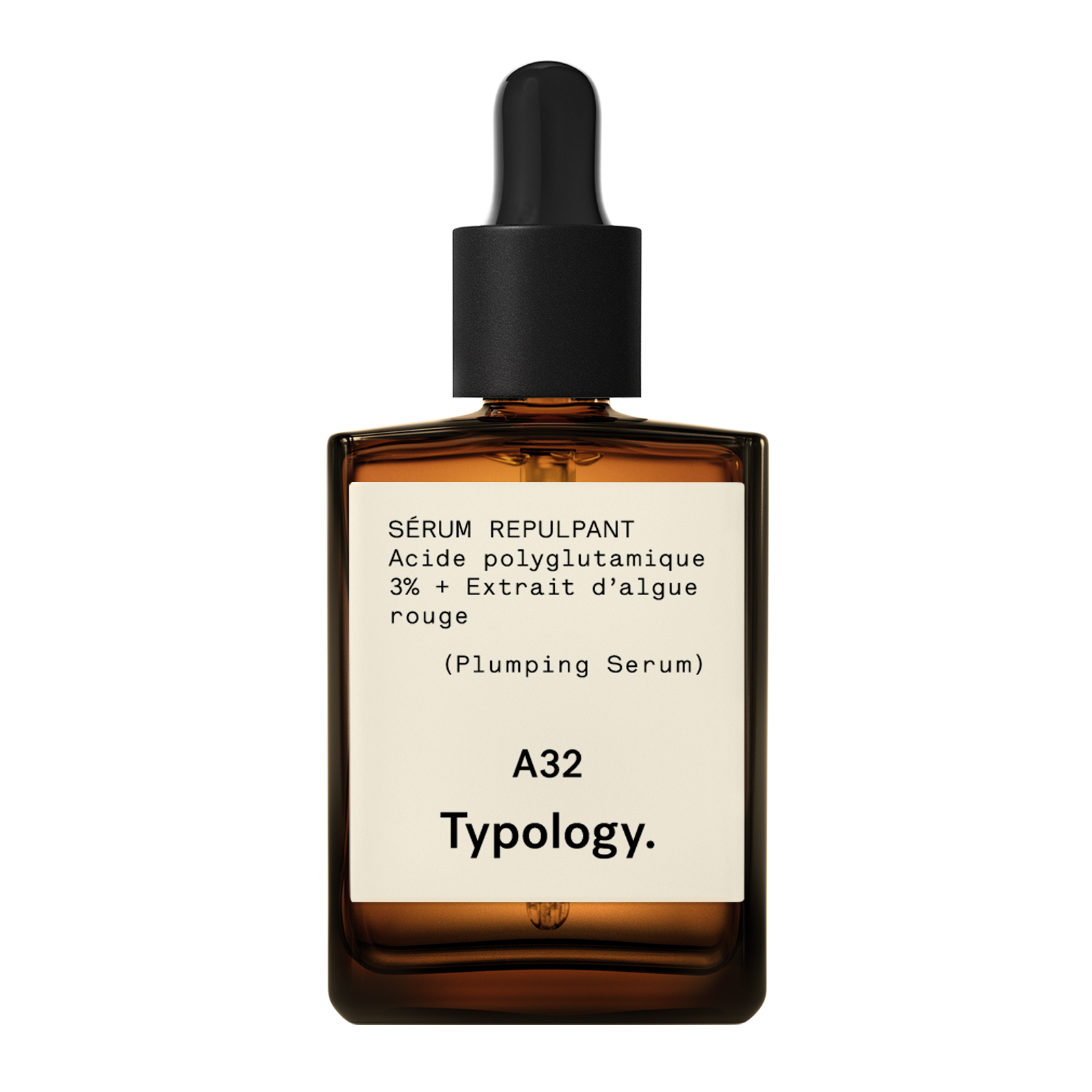 A32 - Sérum repulpant Acide polyglutamique 3% + extrait d'algue rouge