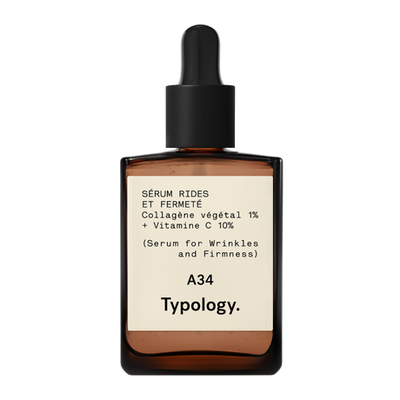 A34 - Sérum rides et perte de fermeté Collagène végétal 1% + vitamine C 10%