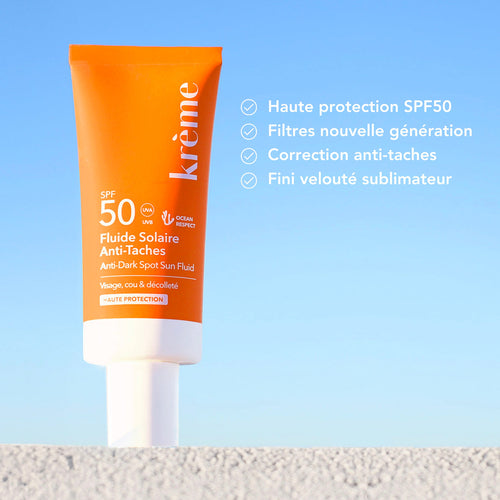 Fluide Solaire Anti Taches SPF 50