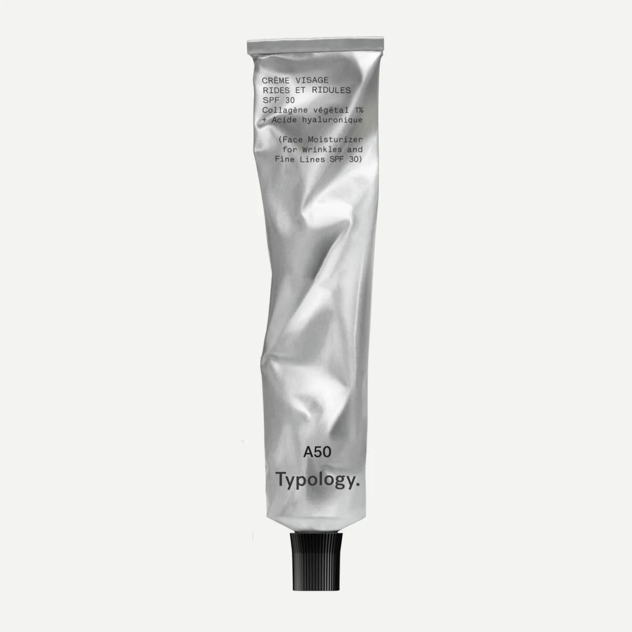 A50 - Crème visage rides et ridules SPF 30 Collagène végétal 1% + Acide hyaluronique
